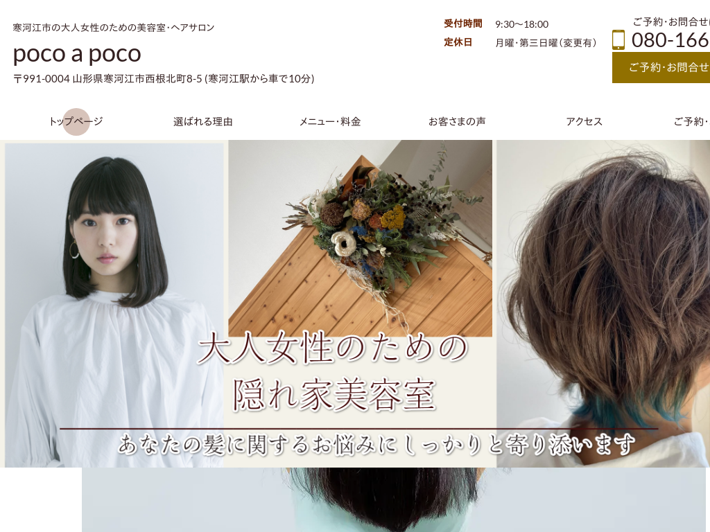 �R�`�����͍]�s�̑�l�����̂��߂̔��e���E�w�A�T���� poco a poco